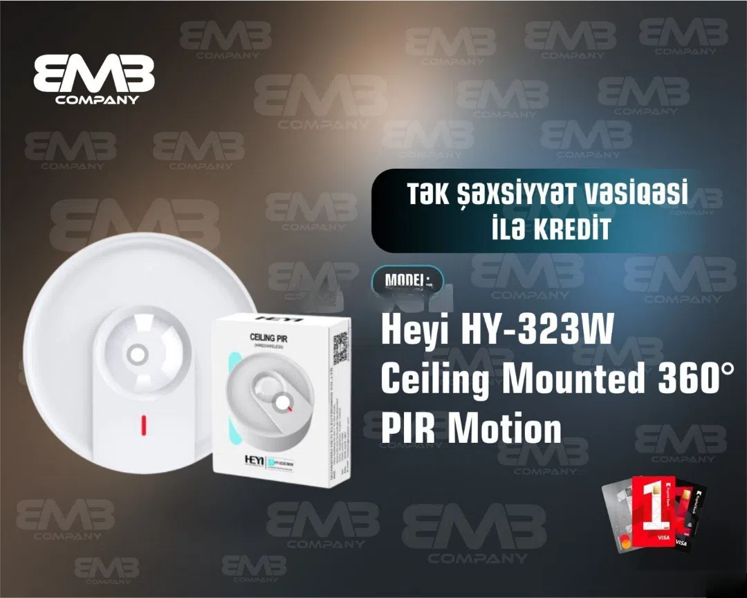 Heyi HY-323W Ceiling Mount 360° PIR Motion Sensor - Tenderyard