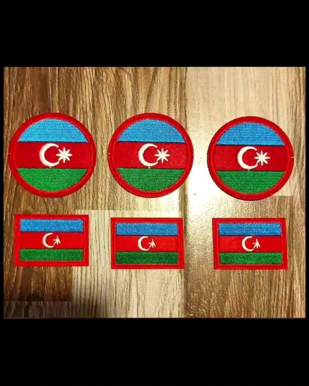 Tekstil üçün yapışqanlı atributlar və emblemlər — şəkil 2