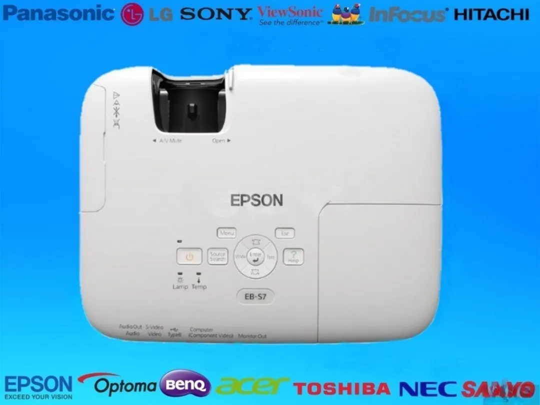 Epson EB-S7 proyektor - 2-ci əl, yeni lampa ilə