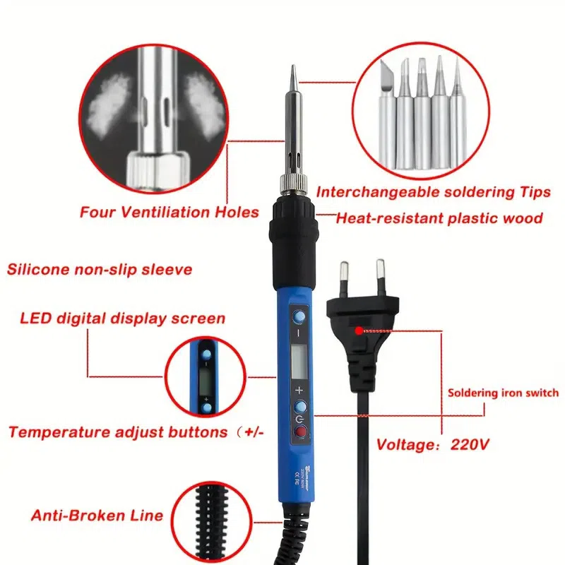 Electric Soldering Iron 905 | Электрический паяльник 905 — şəkil 3