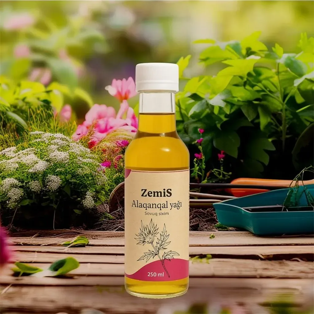 Zemis Alaqanqal Yağı (Soyuq Sıxım, 250 ml)