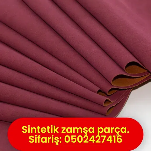 Sintetik zamşa parça - Tenderyard