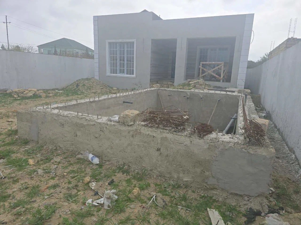 4 otaqlı həyət evi 140 m² - 3.5 sot torpaq sahəsində satılır — şəkil 14