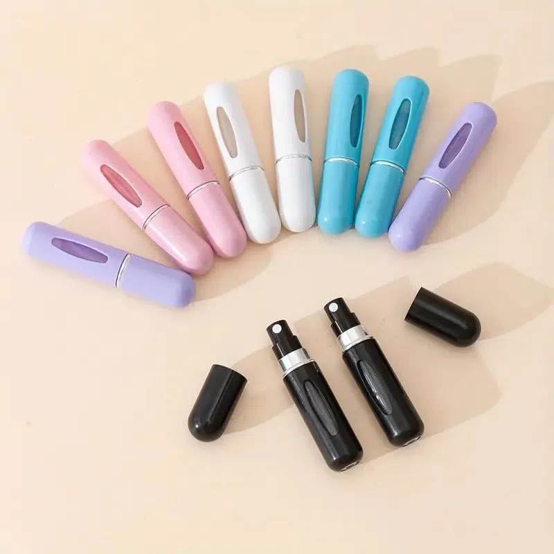 Mini 5ml Doldurula Bilən Ətir Boş Sprey Şüşə