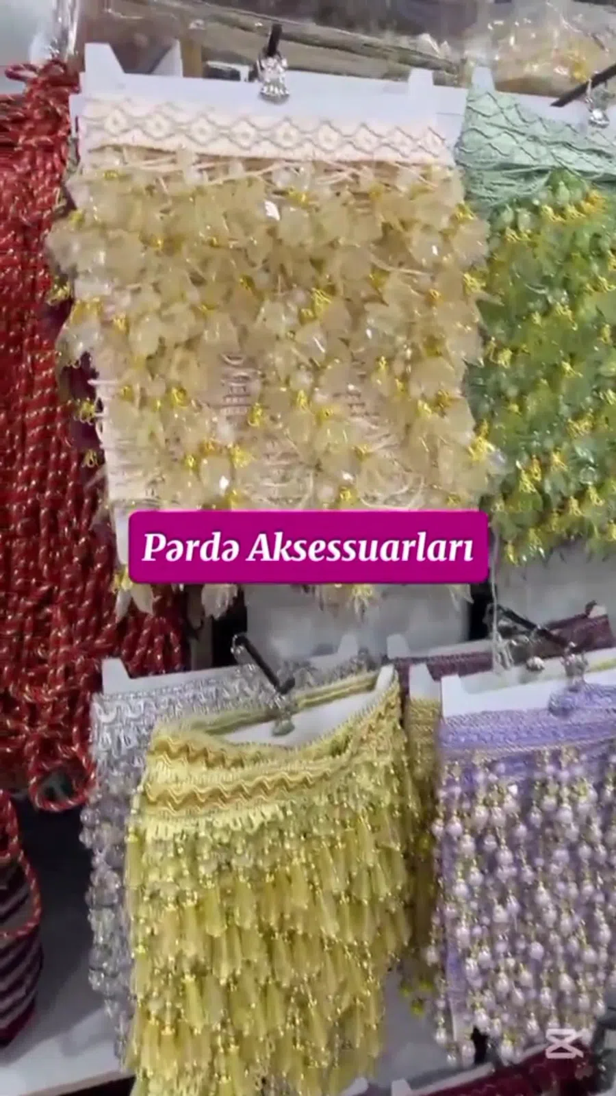 Pərdə dekor-aksessuarları — şəkil 2