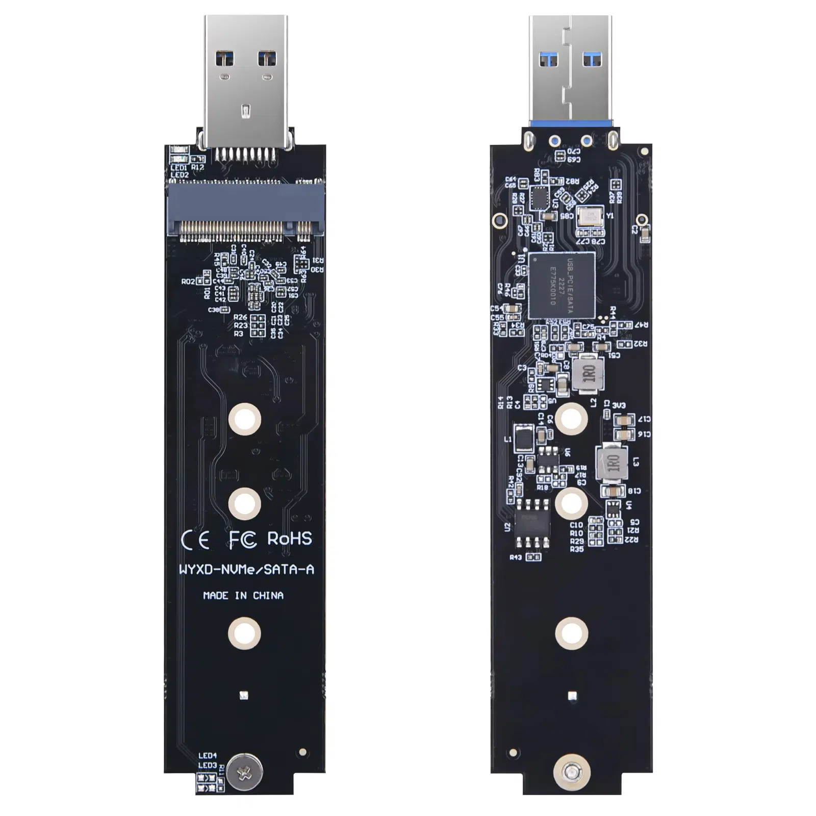 M.2 SATA/NVMe SSD To USB 3.1 Adapter — şəkil 5