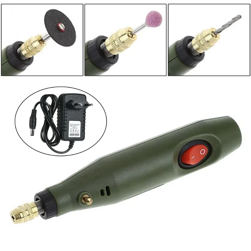 Electric mini drill for jewelry making — şəkil 2