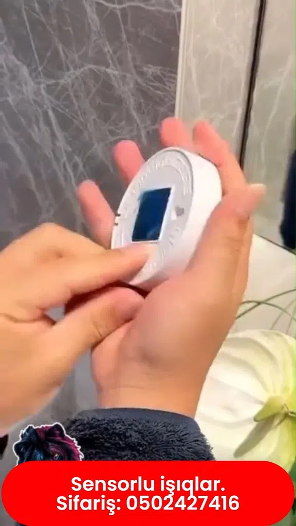 Sensor-activated adhesive wireless LED lights - Tenderyard