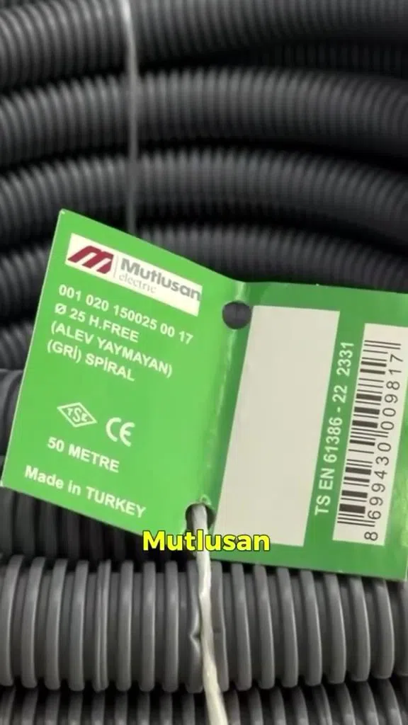 Mutlusan kabel qoruyucu borular, spiral və turuncu — şəkil 5