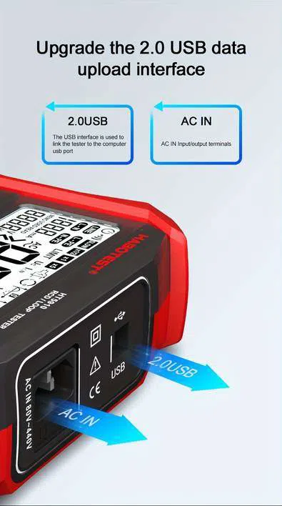 Habotest HT5910 RCD və Loop Test Cihazı — şəkil 8