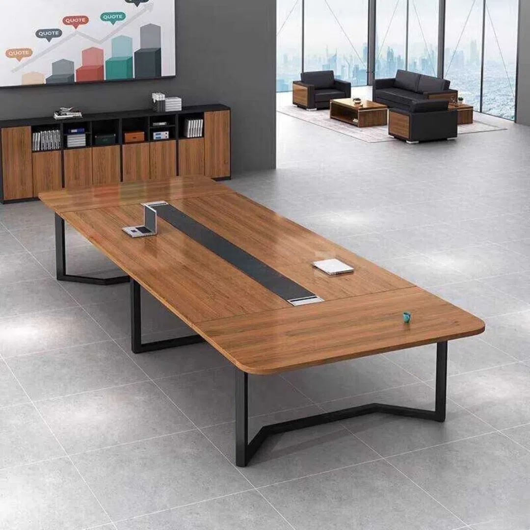 Brown Meeting table - Tenderyard
