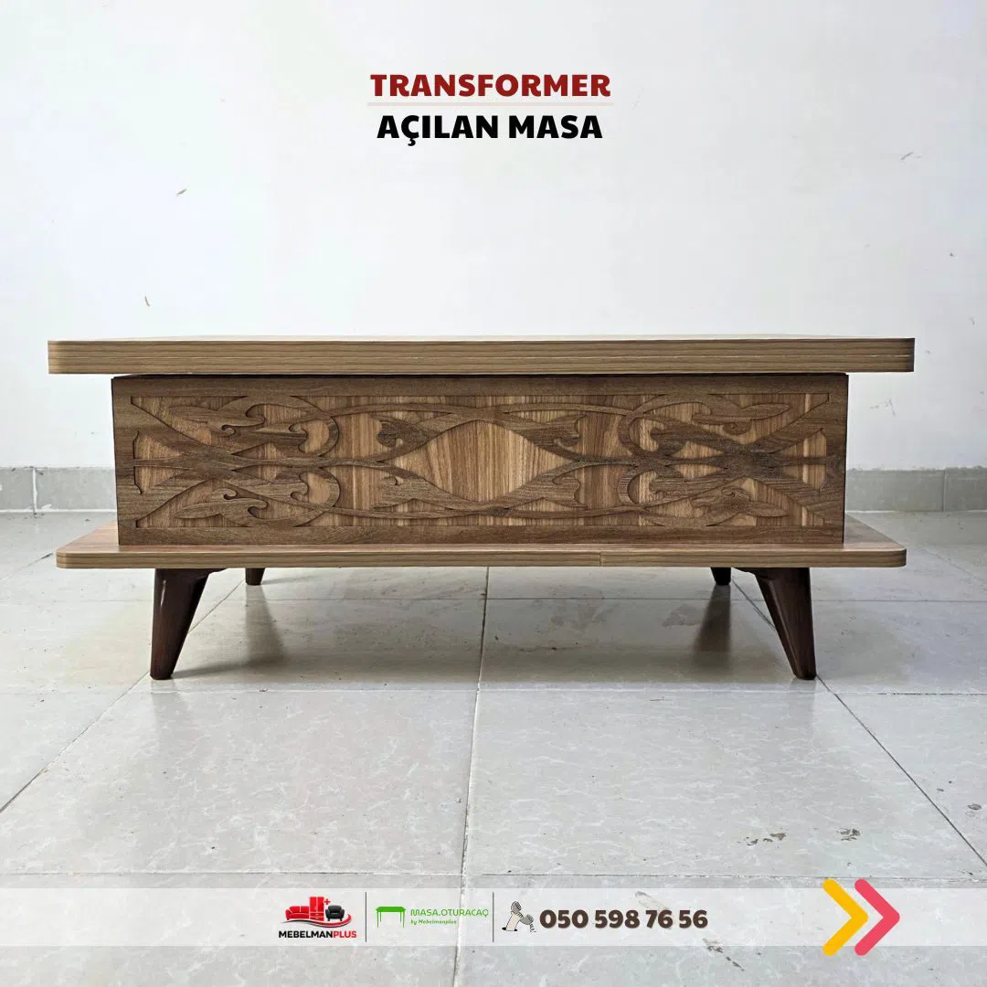 Jurnal masası Qəhvəyi rəng, Transformer — şəkil 2