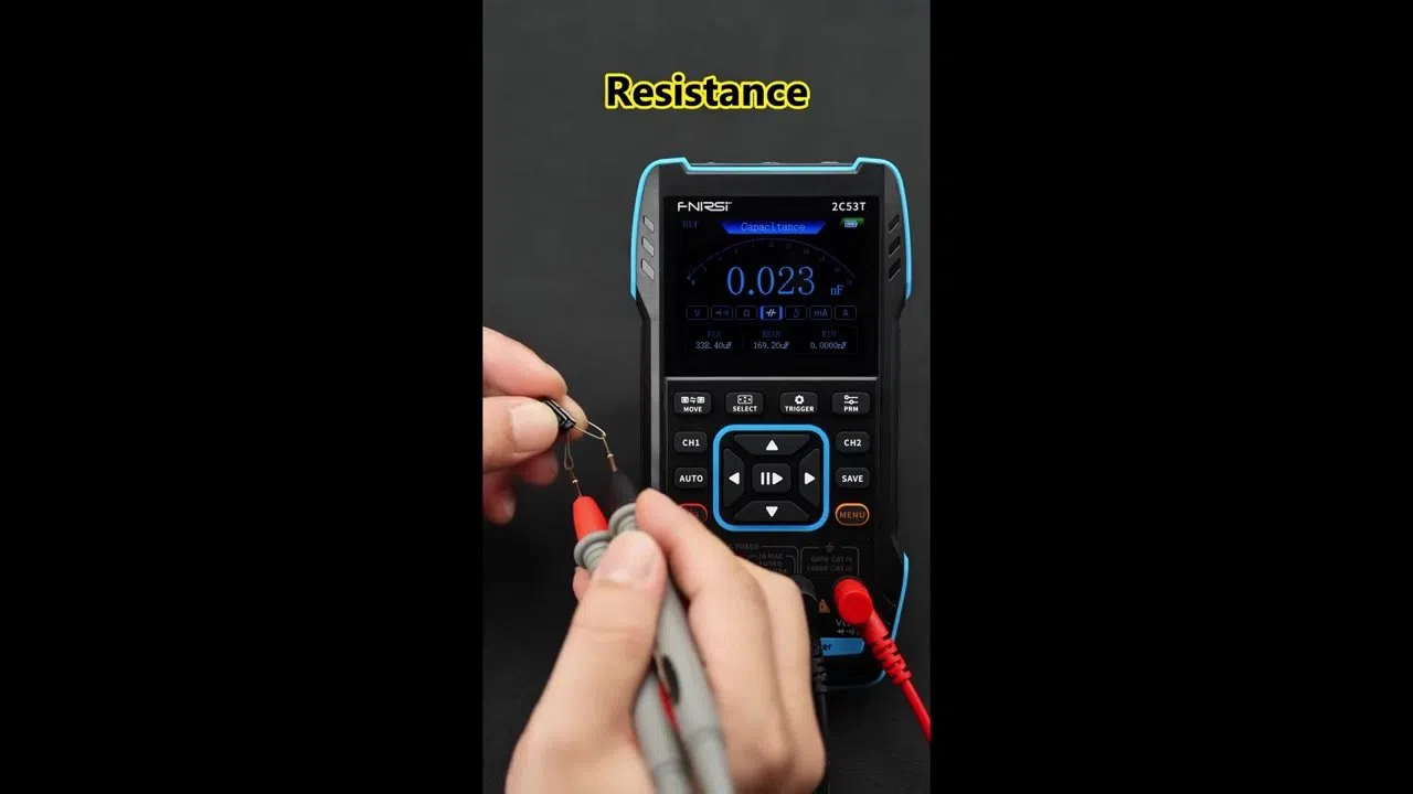 FNIRSI-2C53T Osiloskop, Multimetr və Siqnal Generator — şəkil 30