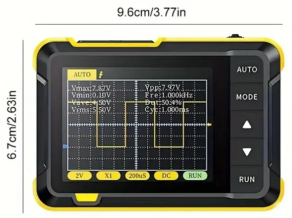 Rəqəmsal ossiloskop (digital oscilloscope) — şəkil 3