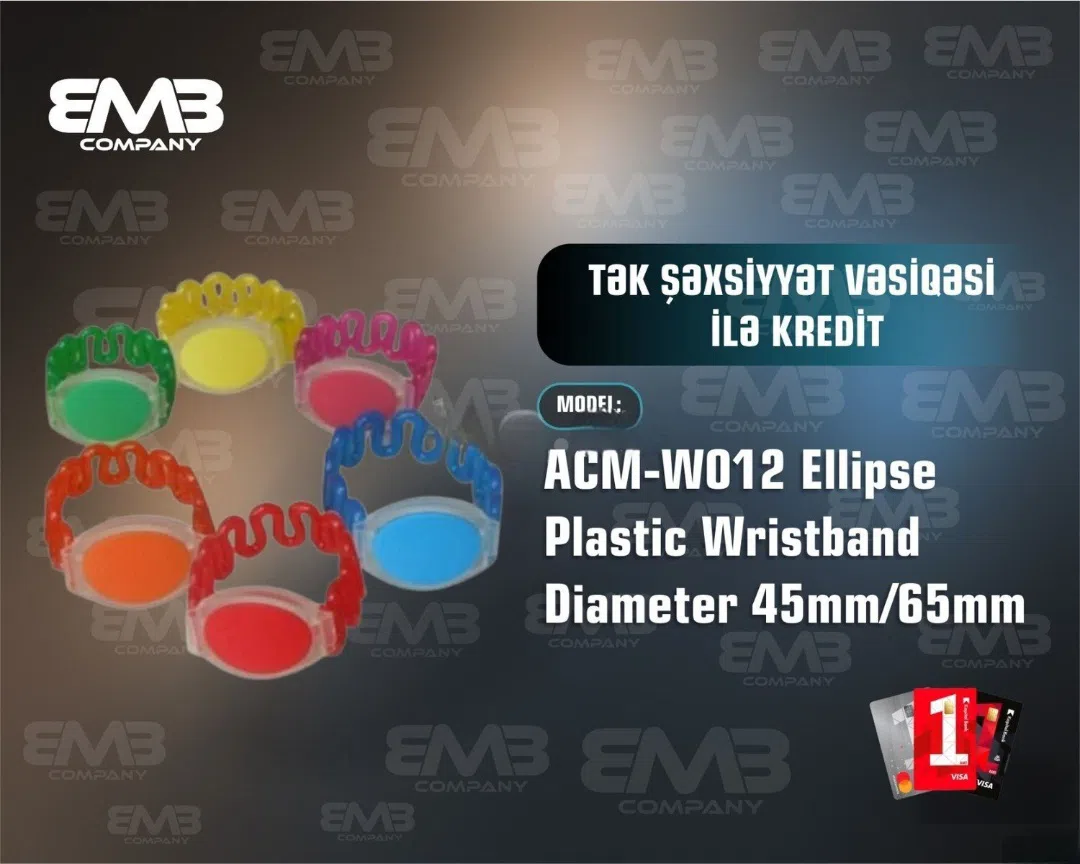 ACM-W012 Ellipse Plastik Bilərzik — şəkil 1