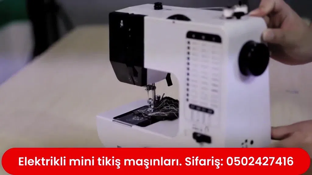 Elektrikli mini tikiş maşını — şəkil 11