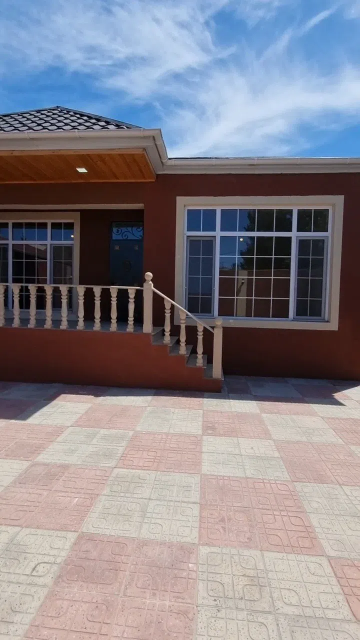 3 otaqlı həyət evi 90 m² - 2 sot torpaq sahəsində satılır — şəkil 1