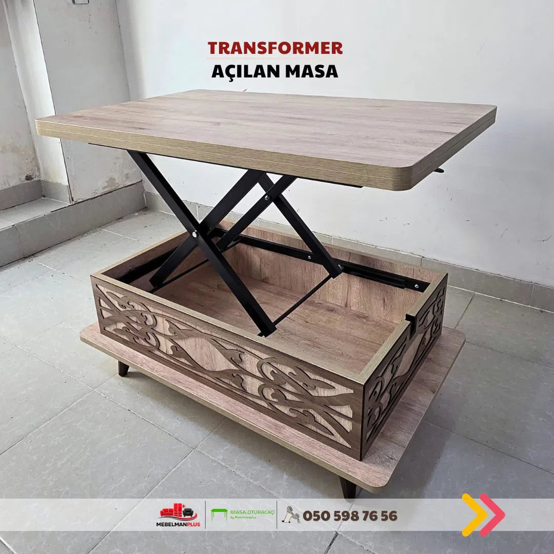 Jurnal masası Qızılı rəng, Transformer — şəkil 4