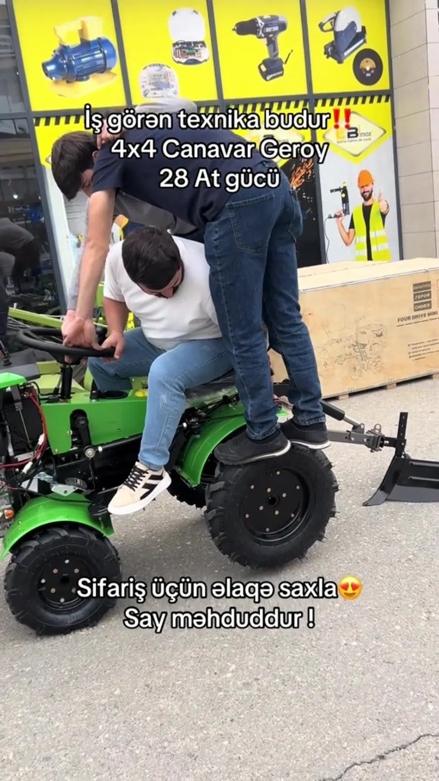 Mini traktor, kənd təsərrüfatı texnikası — şəkil 12