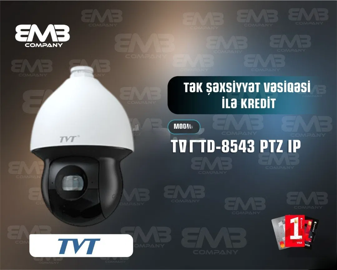 TVT TD-8543 PTZ IP Təhlükəsizlik Kamerası - Tenderyard
