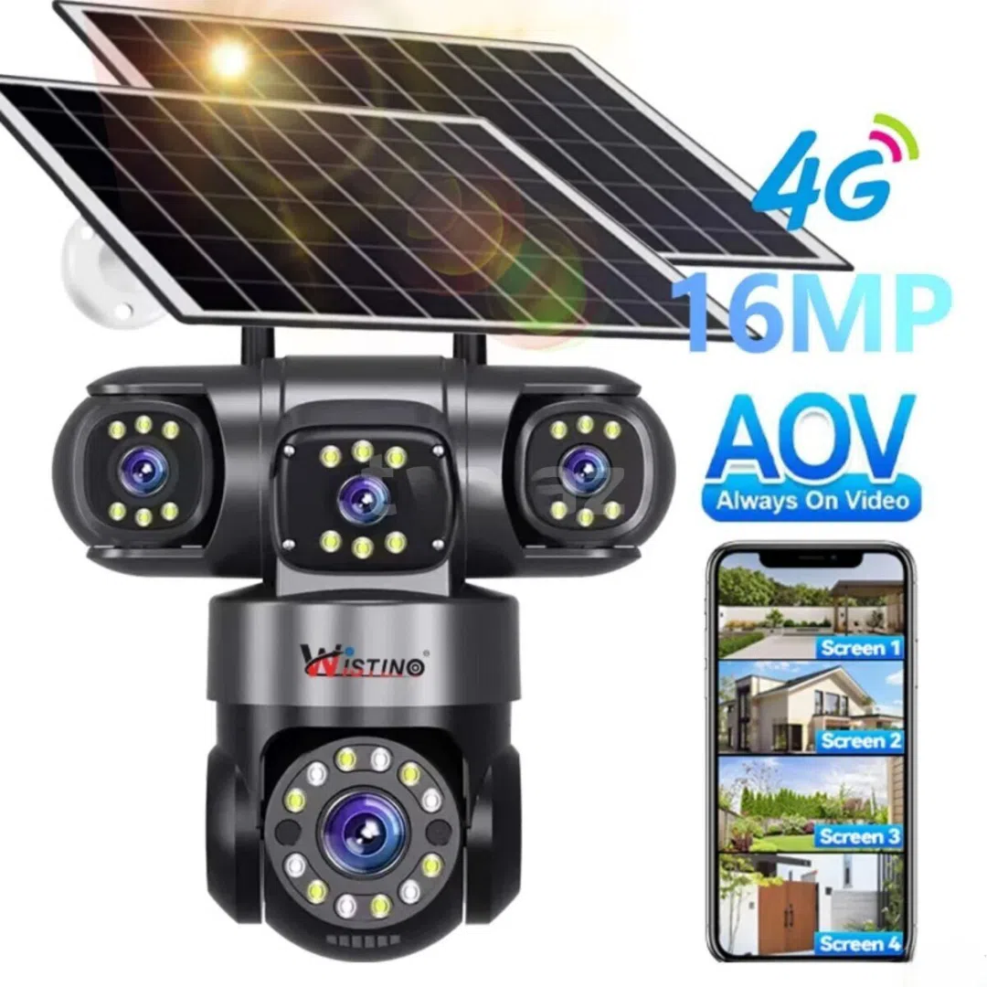 4G Sim kartlı Solar 360°FHD Kamera