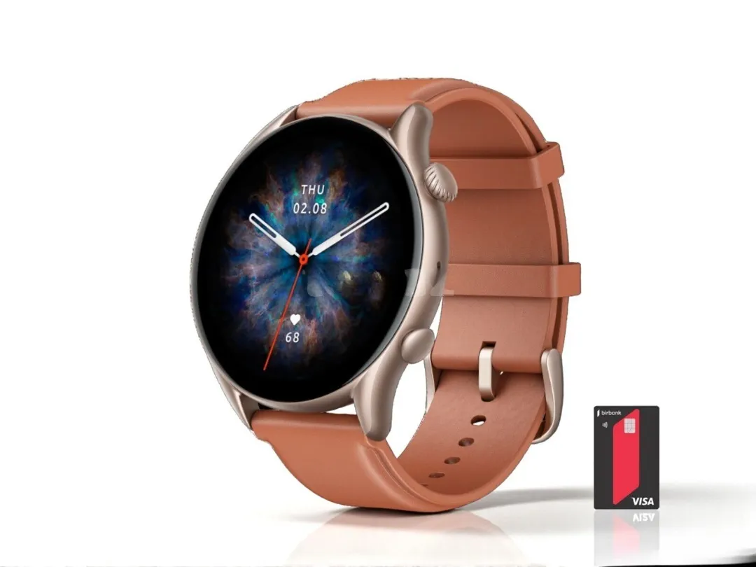 Amazfit GTR 3 Pro Brown - global versiya, rəsmi zəmanət