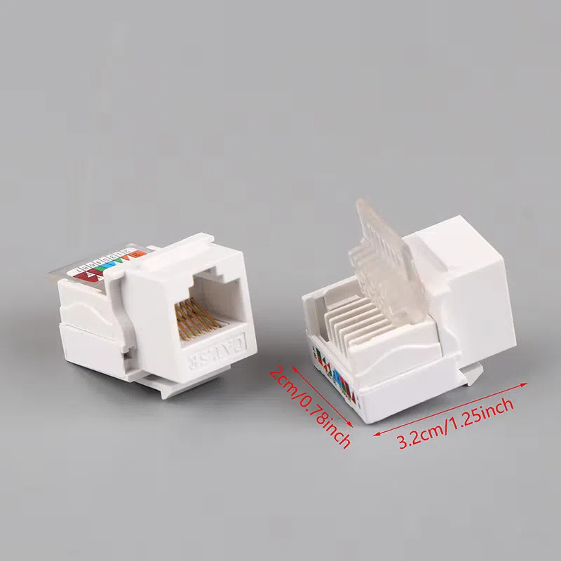 Toolless RJ45 Network Keystone Connector - Tenderyard