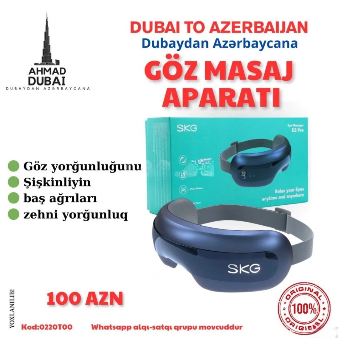 SKG E3 Pro göz masaj aparatı — şəkil 1