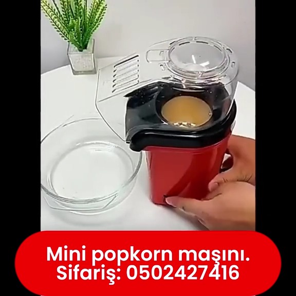 Mini popkorn aparatı - Tenderyard