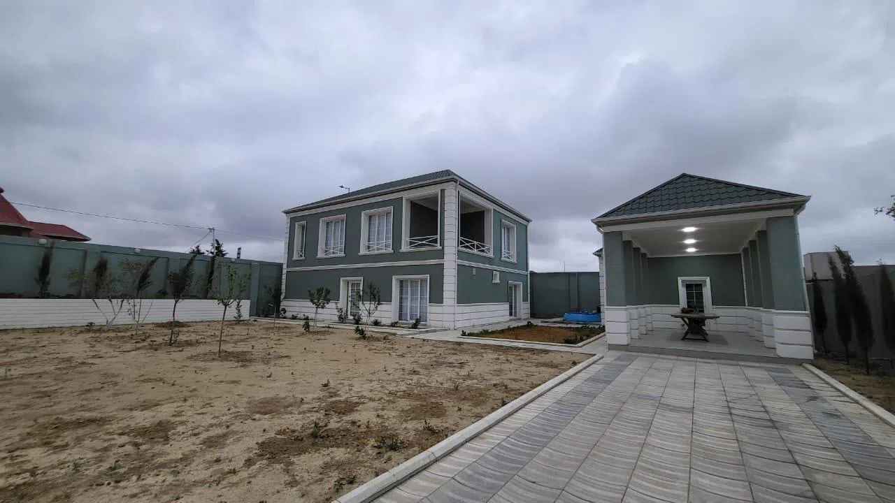5 otaqlı bağ evi 280 m² 8.5 sot torpaq sahəsində satılır — şəkil 1