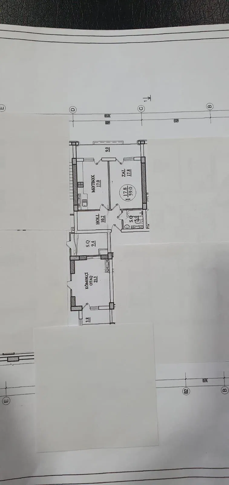 2 otaqlı mənzil 82 m² satılır — şəkil 4