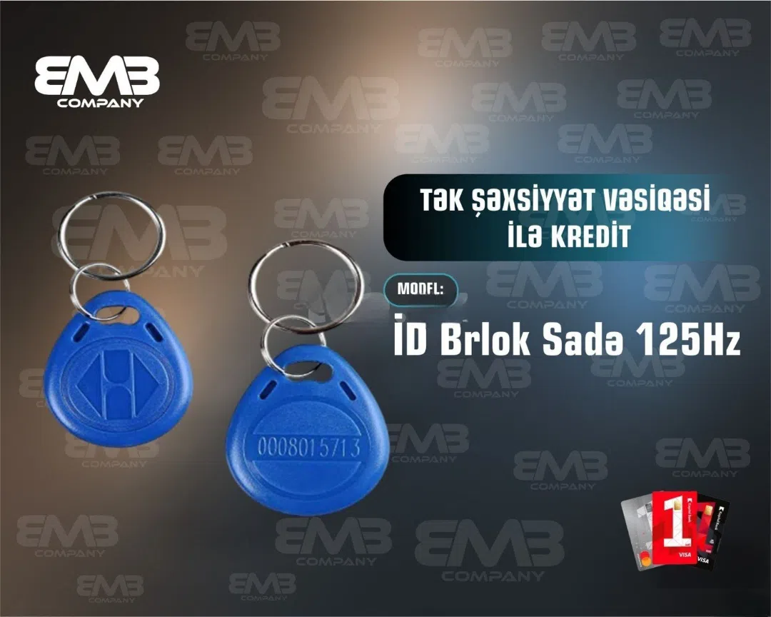 ID Brelok Sadə 125Hz