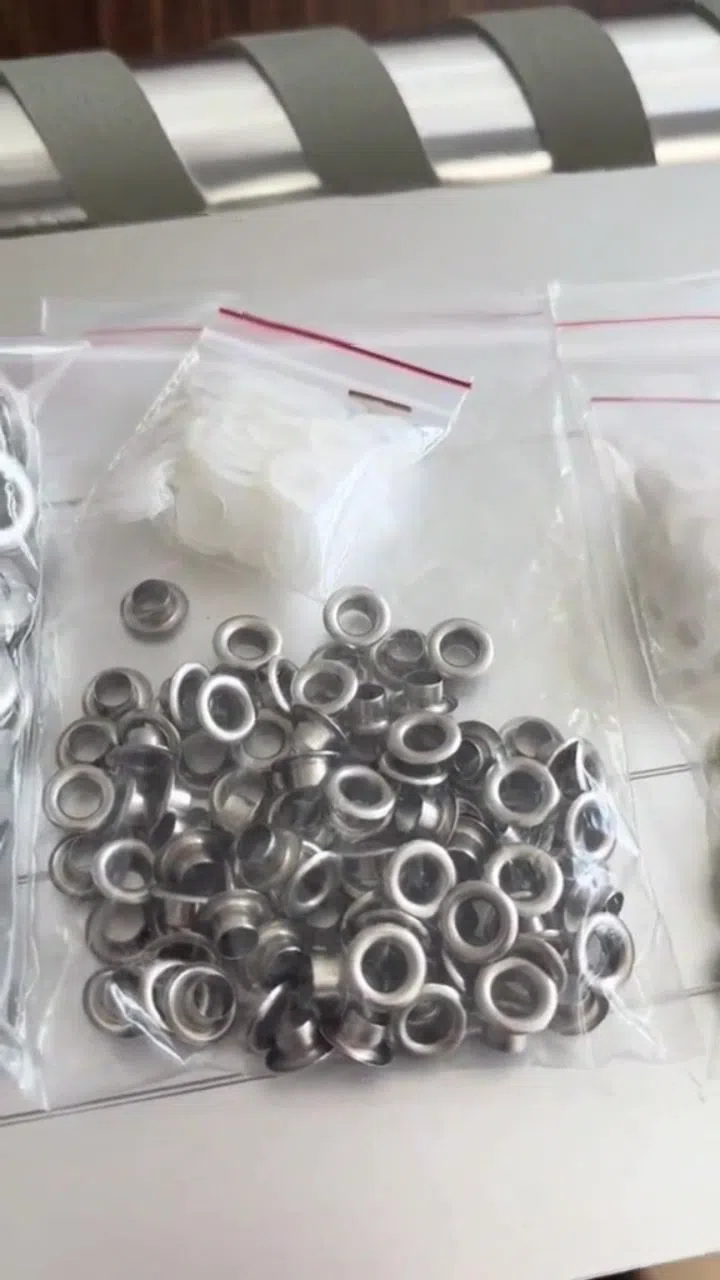 Brezent və tent üçün müxtəlif ölçülü bərkidici halqalar — şəkil 9