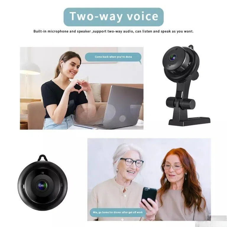 Tuyacam 2MP mini simsiz WiFi kamera — şəkil 1
