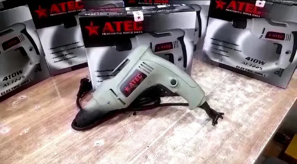 Atec 410W Electric Drill - Tenderyard