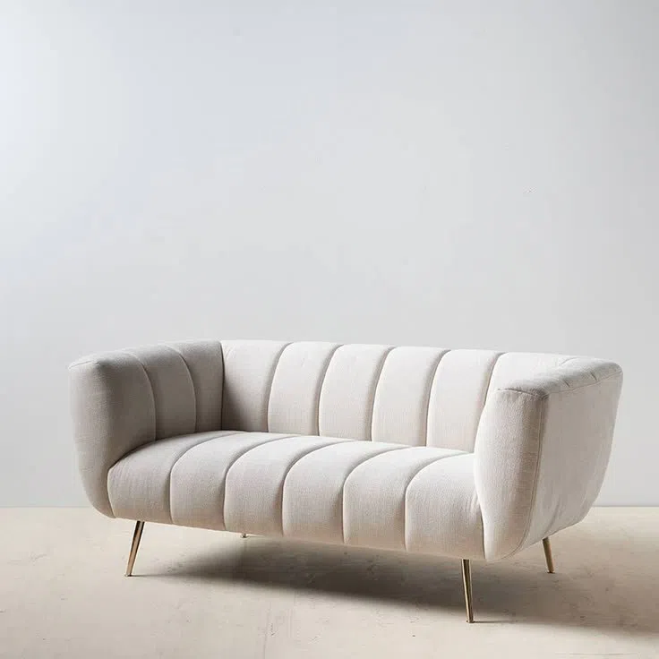 Garden sofa Golden color - Tenderyard