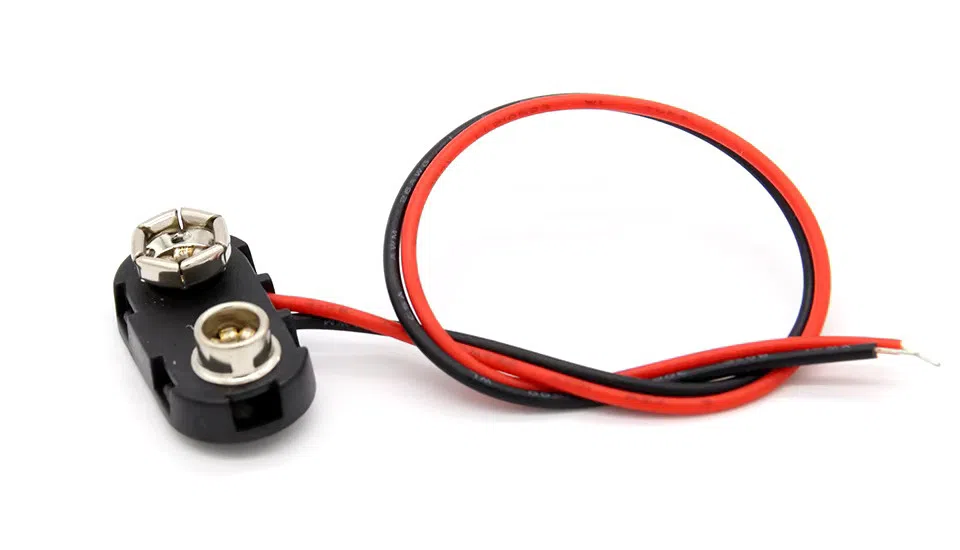 9V Battery Connector - Tenderyard