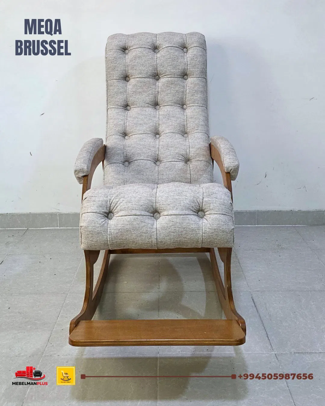Kreslo, Boz rəng — şəkil 6