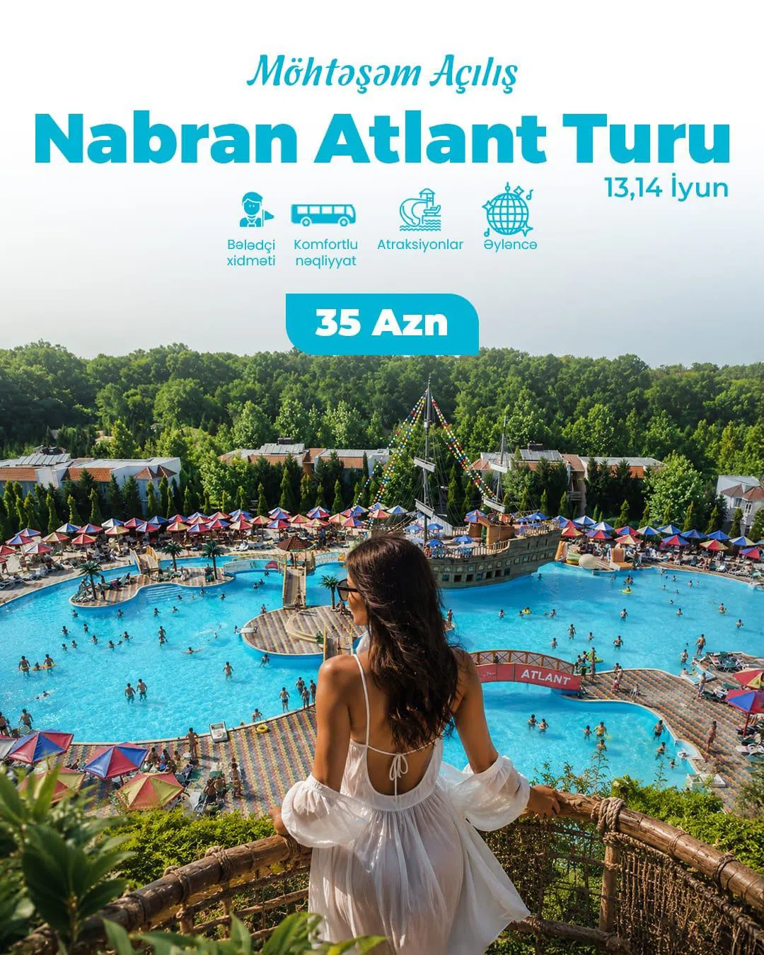 Nabran Atlant Xaçmaz səyahət turu — şəkil 1
