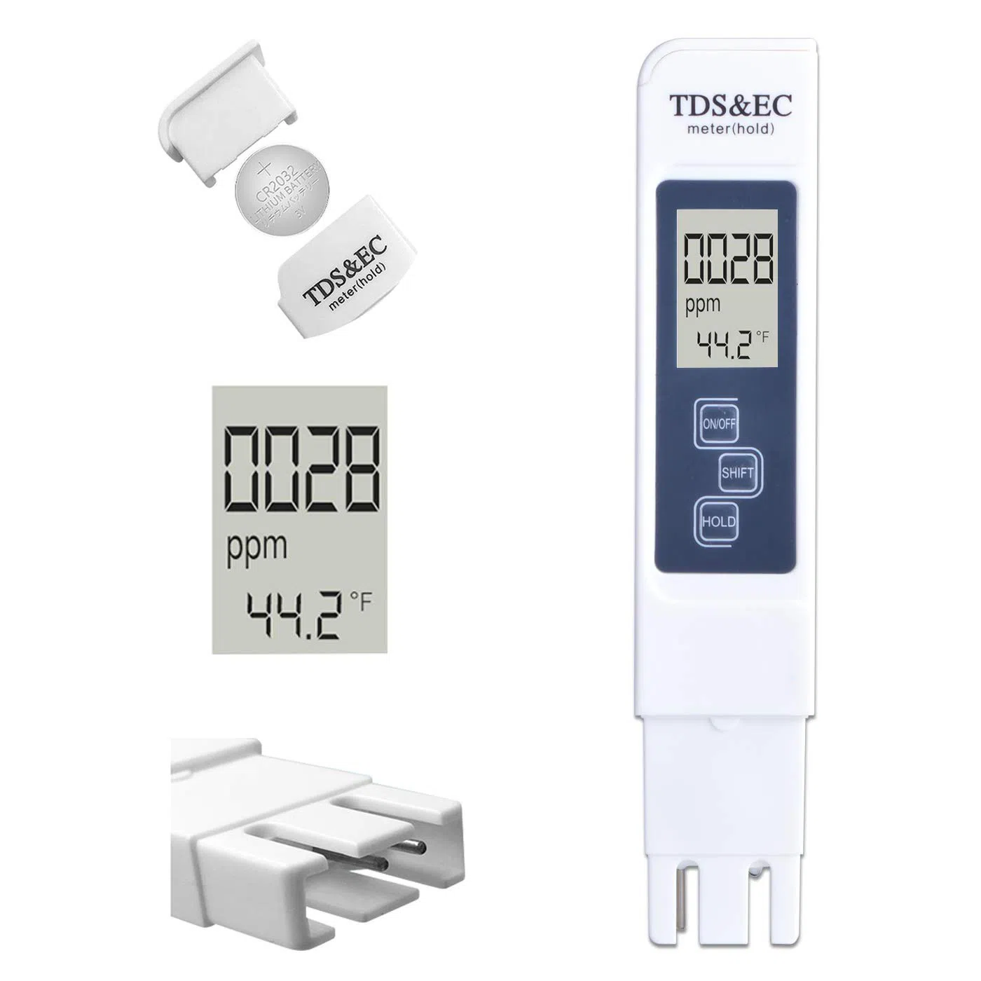 Digital TDS & EC Meter Tester Thermometer Pen — şəkil 15
