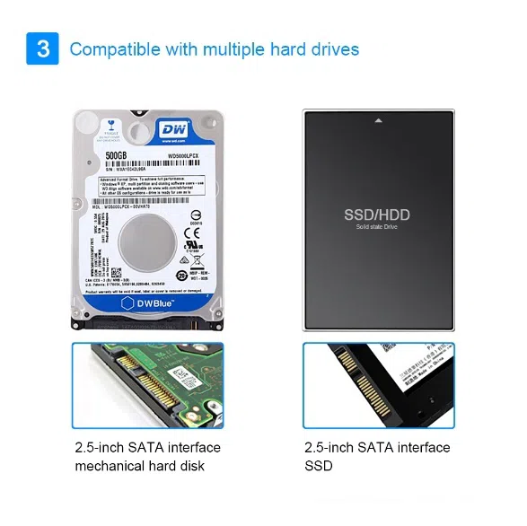 HDD Caddy 12.7mm — şəkil 6