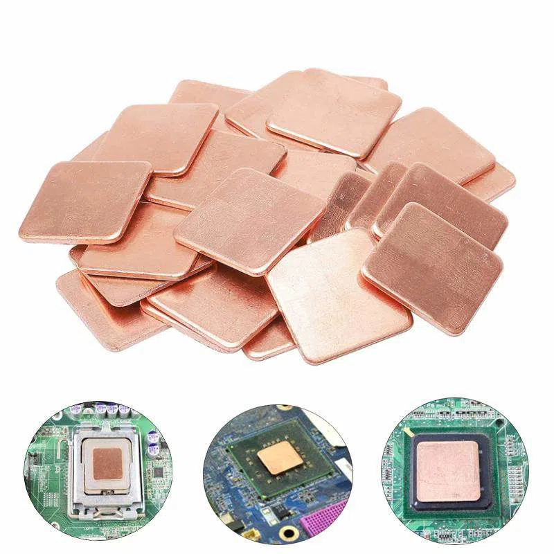 Thermal Copper Pads Heatsink — şəkil 2