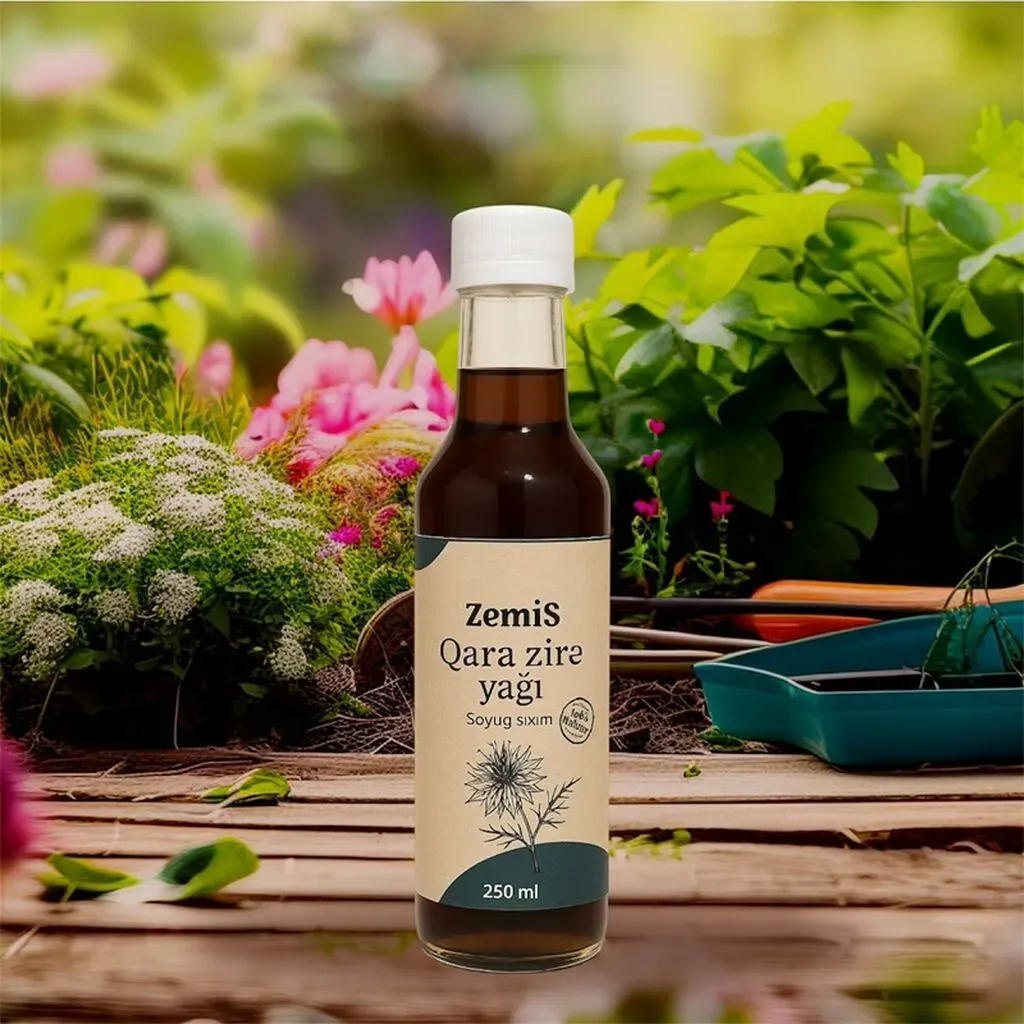 Zemis black seed oil, cold pressed, 250 ml - Tenderyard