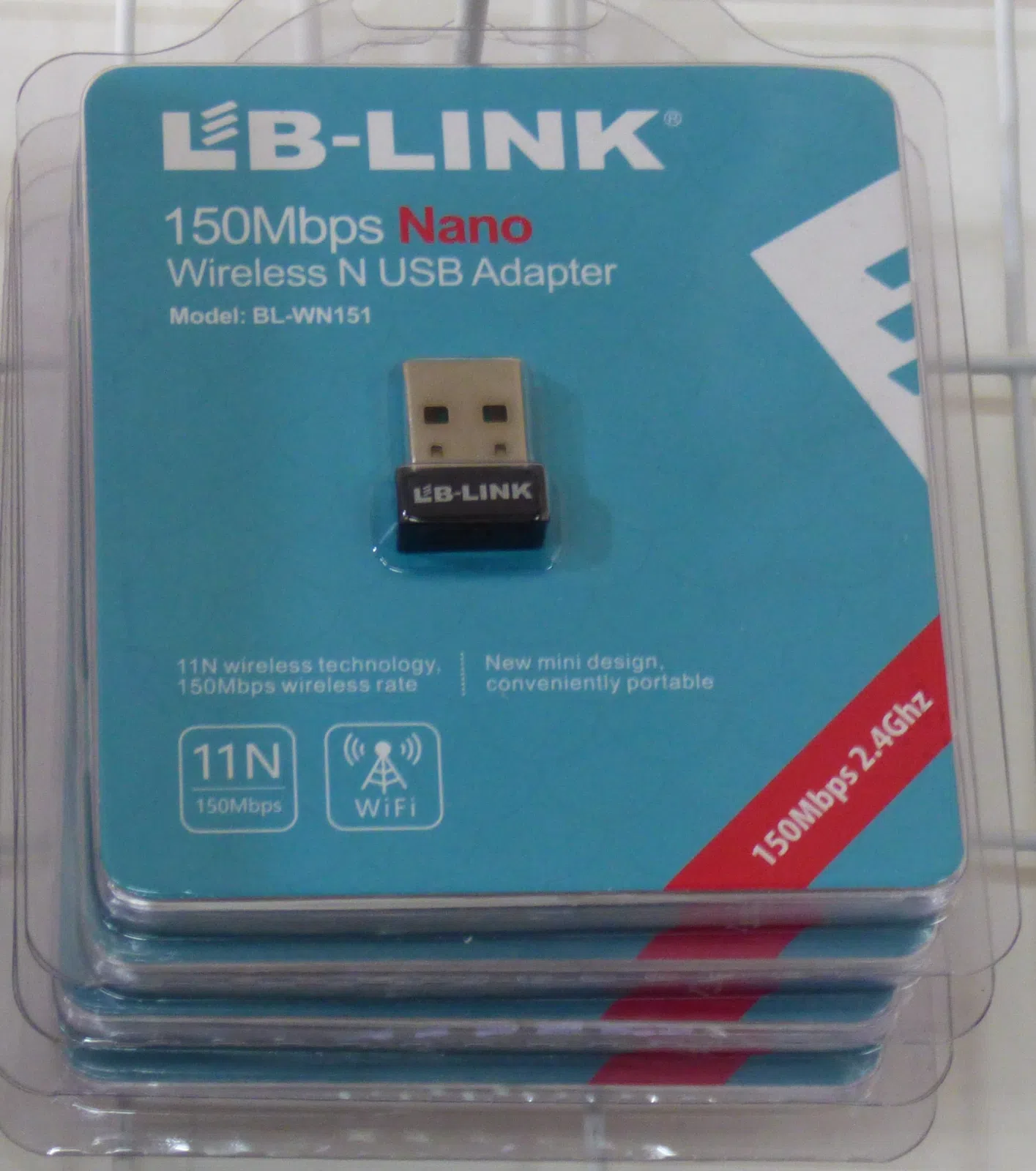LB-LINK Model: BL-WN151 150Mbps Wireless N USB Adapter — şəkil 7