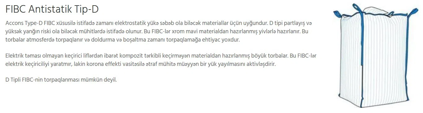 Big Bag (FIBC) ağır yük çuvalları — şəkil 19