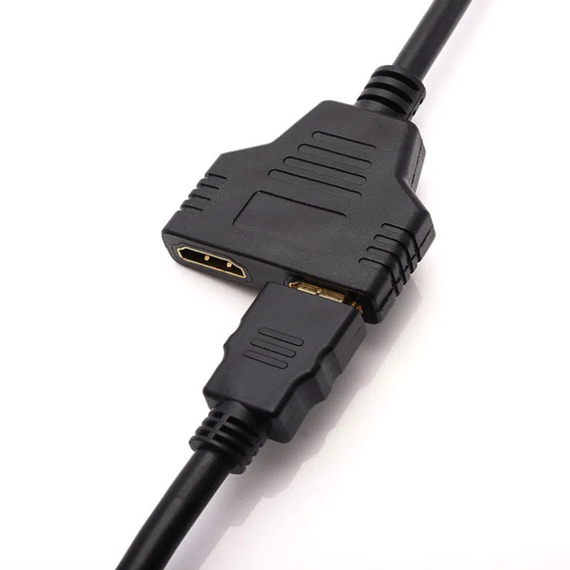 1 Input 2 HDMI Compatible Splitter Cable — şəkil 5