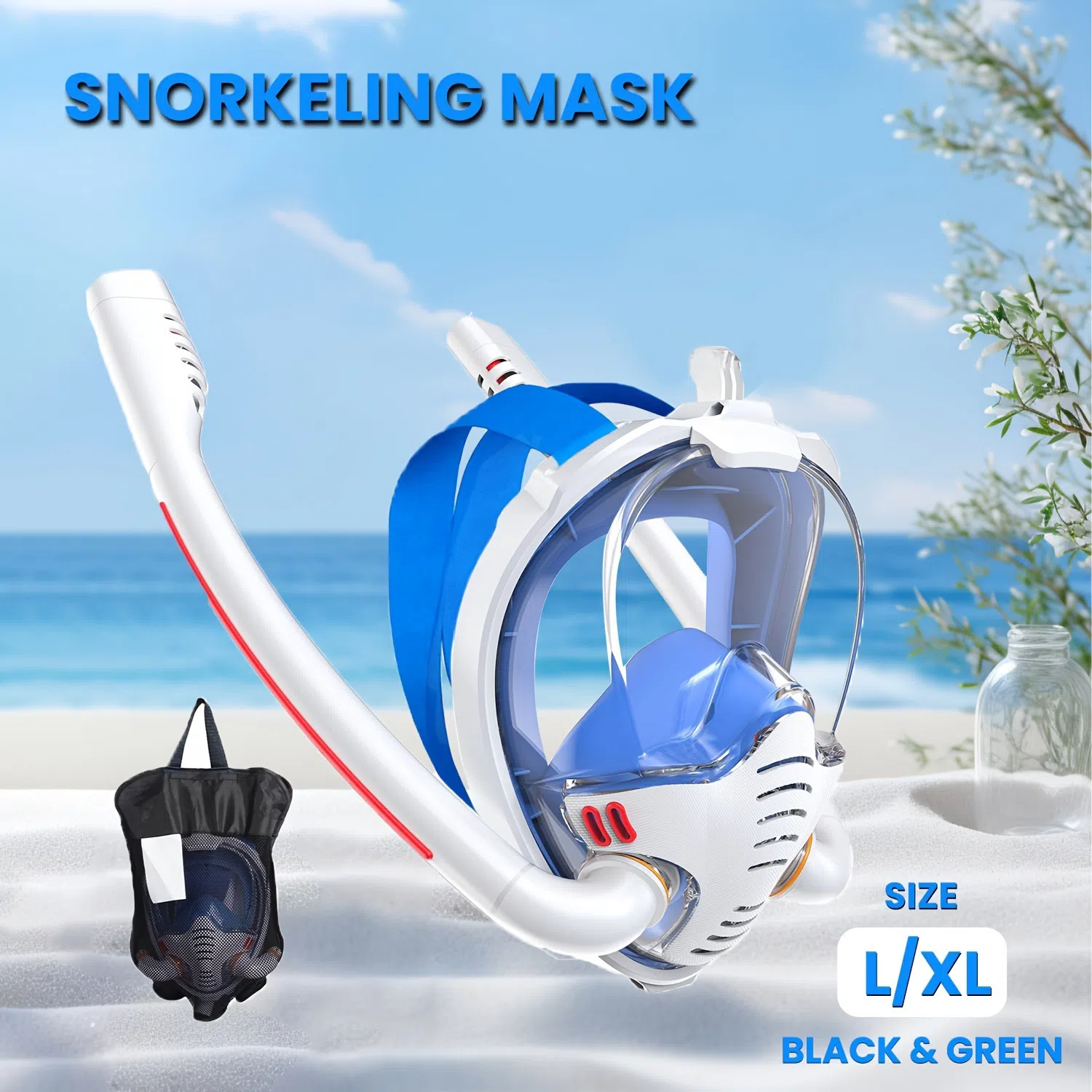 Dalğıc üçün snorkel maskası — şəkil 17