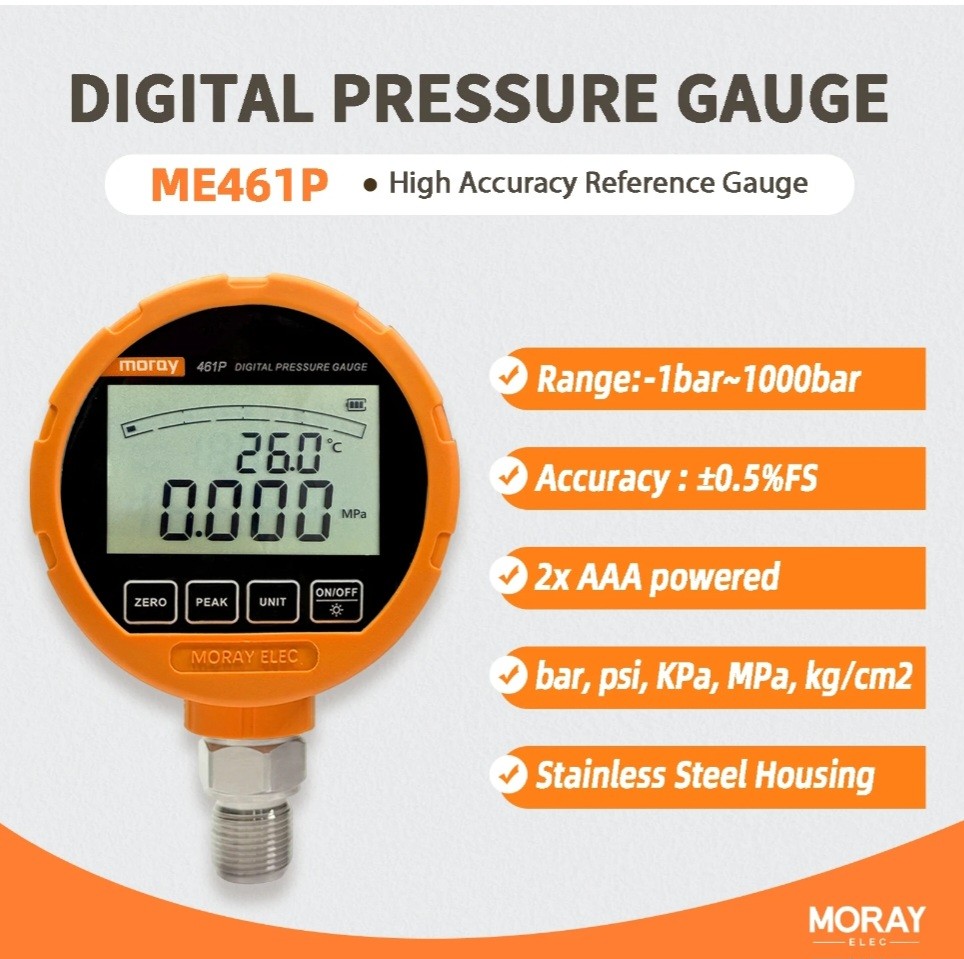 Rəqəmsal manometr MORAY ME-461P — şəkil 1