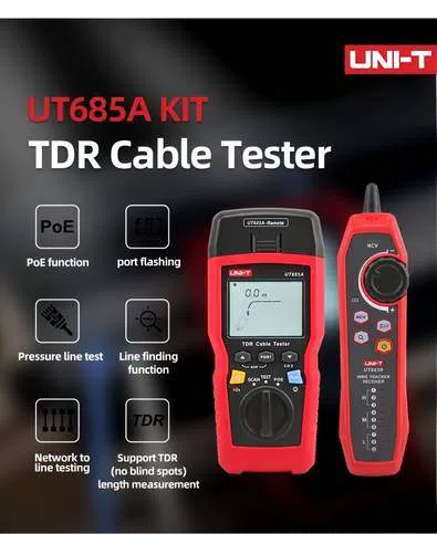 UNI-T UT685A KIT şəbəkə kabel test cihazı — şəkil 14
