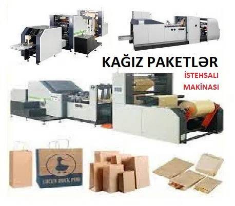 Sənaye paketləmə və istehsal maşınları — şəkil 1